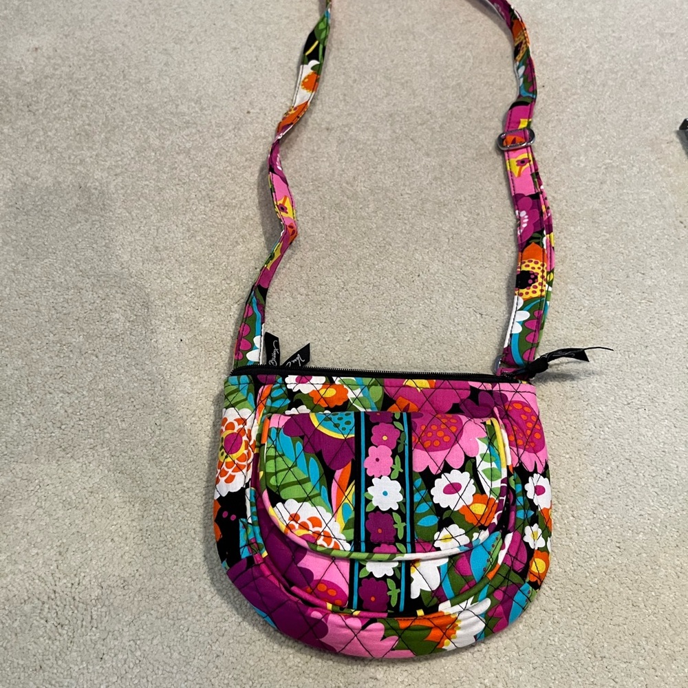 Vera Bradley Va Va Bloom Lizzy Crossbody
